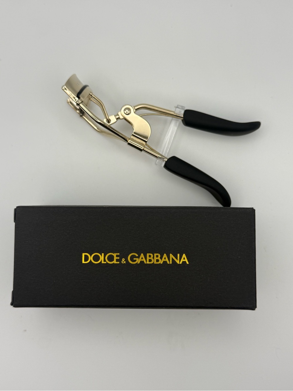 Dolce & Gabbana Beauty Gold Eyelash Curler NIB Authentic